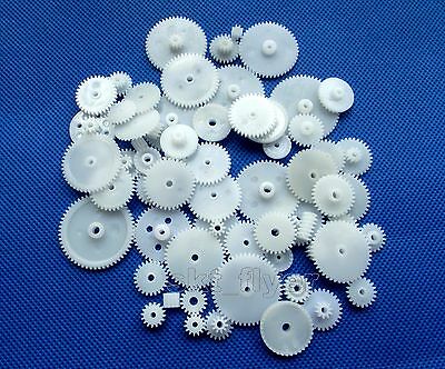 58 Style Plastic Gears All The Module 0.5  Robot Part For Diy Car Model Hm Shaft