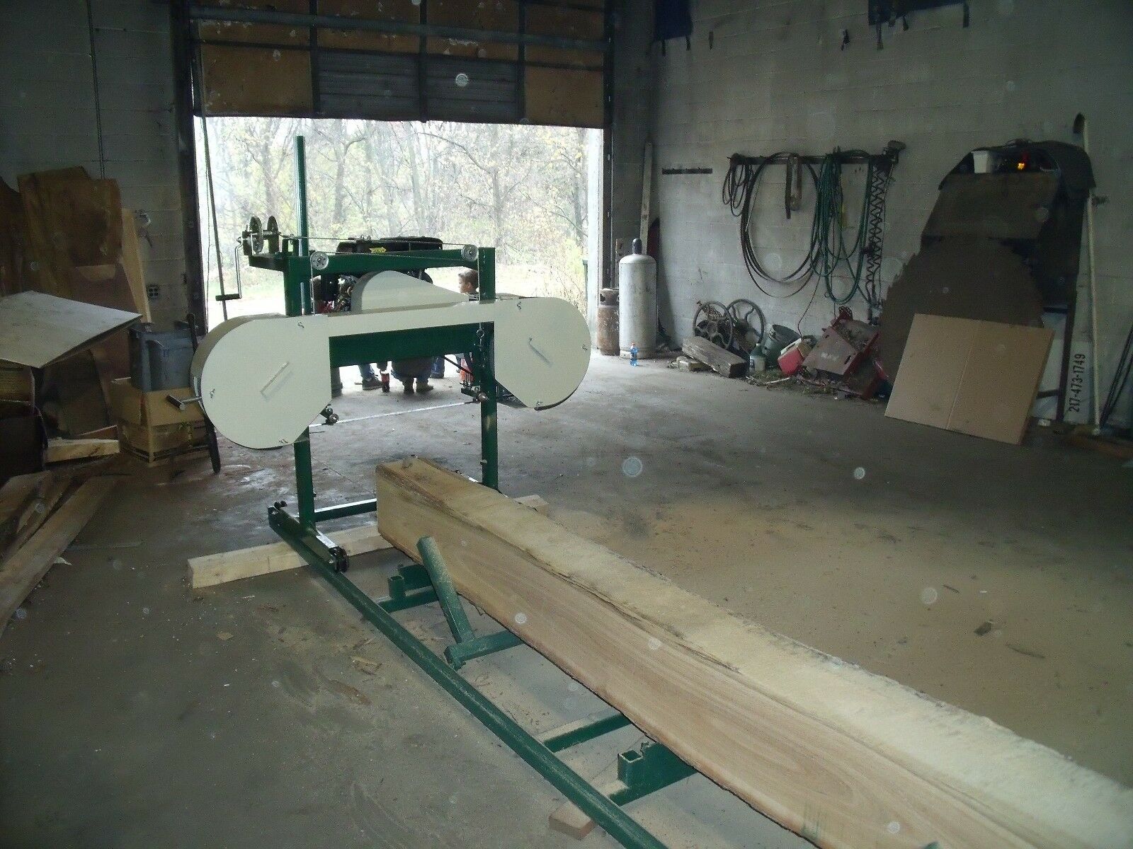 Band Sawmill Plans, Build It Yourself Complete Fabricating  Instructions